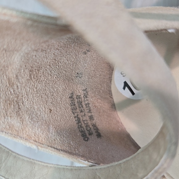 Paul Green Women Ankle Suede Heels Sandals shoes sz UK 8 US 10.5 - Picture 6 of 16